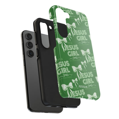 I'm a Jesus Girl Case - Green