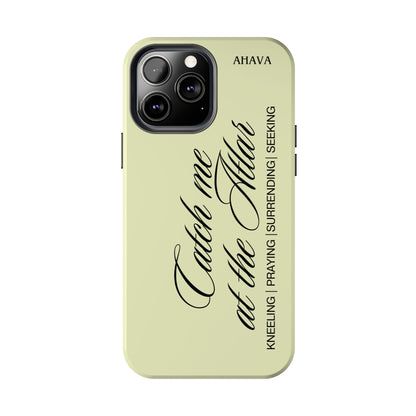 "Catch Me at the Altar" Lemon Phone Case