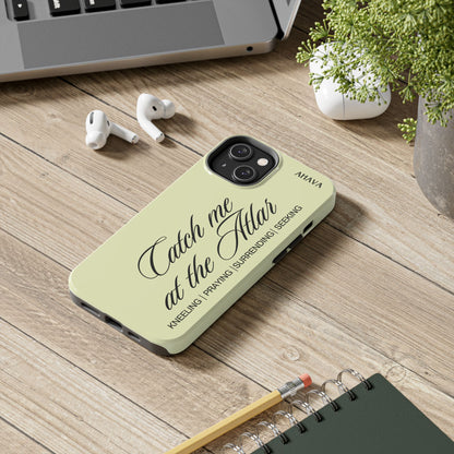"Catch Me at the Altar" Lemon Phone Case