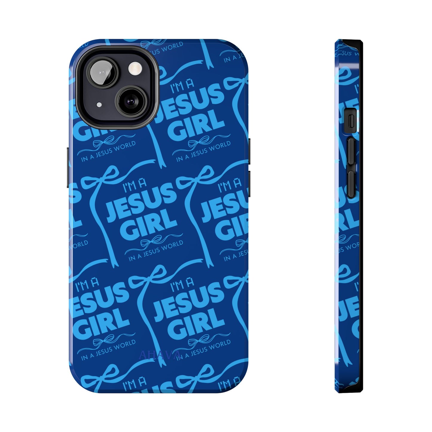 I'm a Jesus Girl Phone Case - Blue