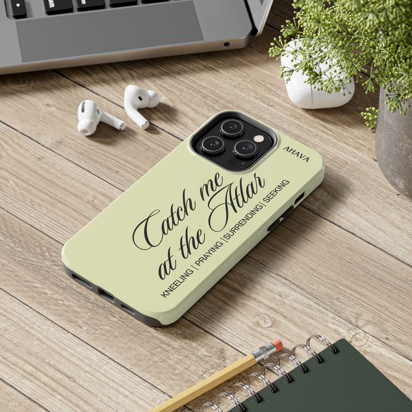 "Catch Me at the Altar" Lemon Phone Case