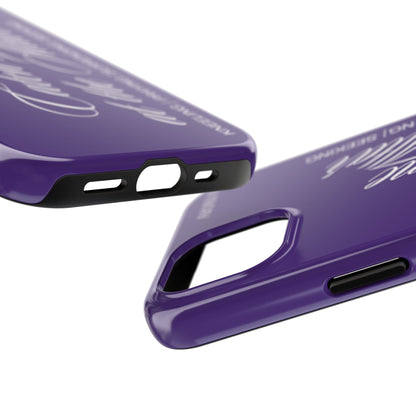 "Catch Me at the Altar" Purple Phone Case