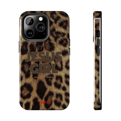I'm a Jesus Girl Case - Leopard