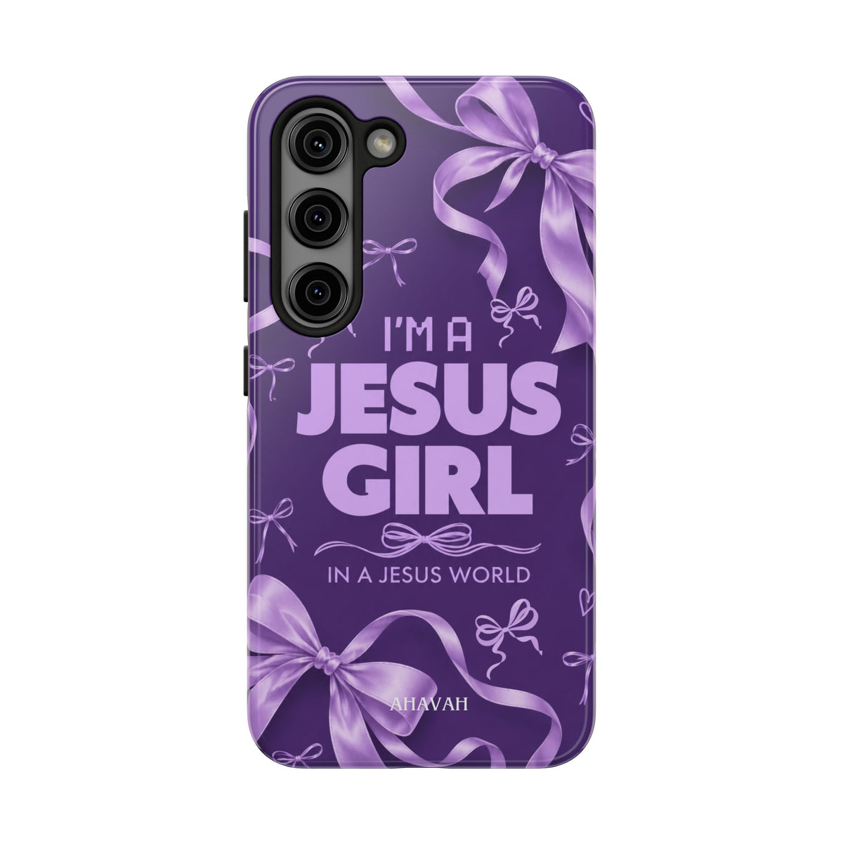 I'm a Jesus Girl Phone Case - Purple