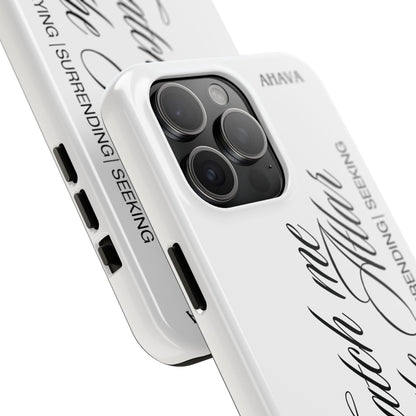 "Catch Me at the Altar" White Phone Case