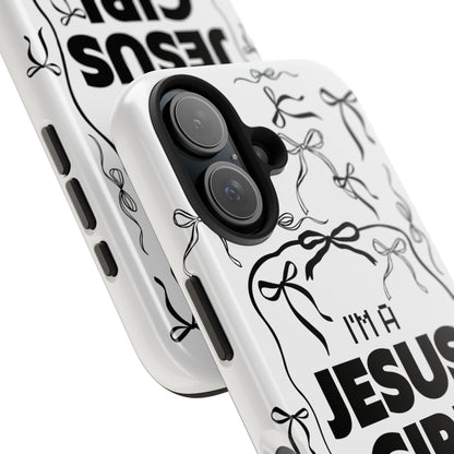 I'm a Jesus Girl  Case - black