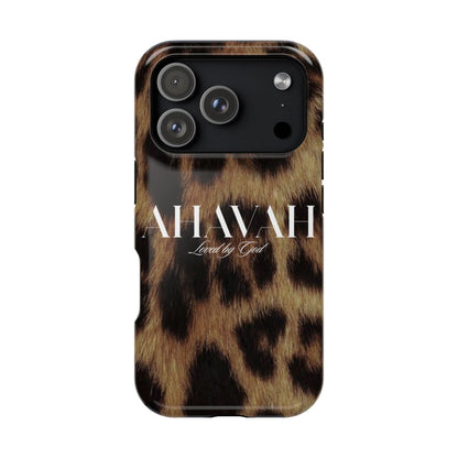 Leopard Print Ahavah Phone Case