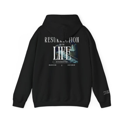 Resurrection and the Life | John 11:25 Hoodie