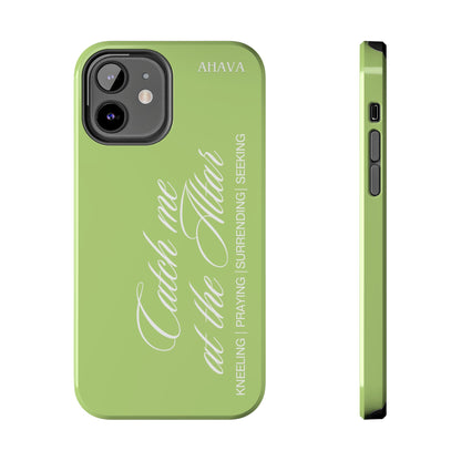 "Catch Me at the Altar" Matcha Tea Phone Case