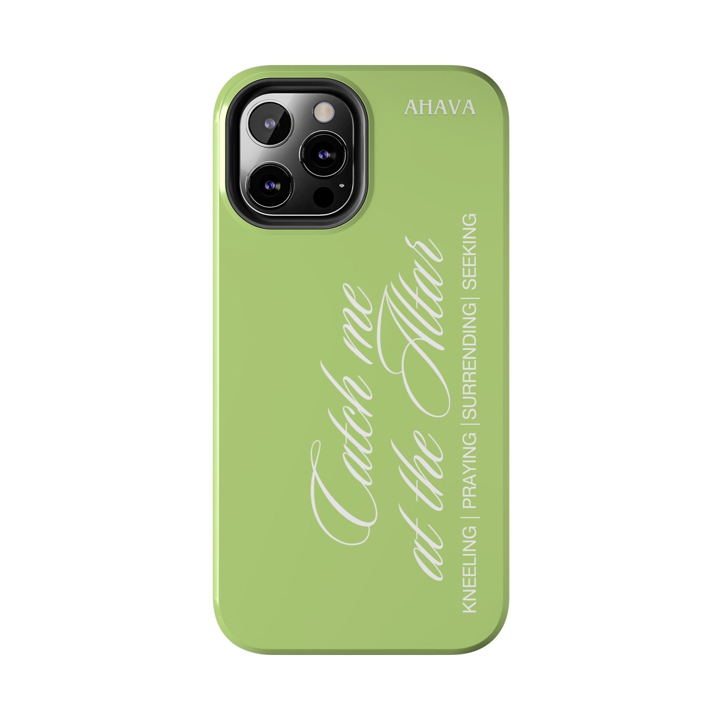 "Catch Me at the Altar" Matcha Tea Phone Case