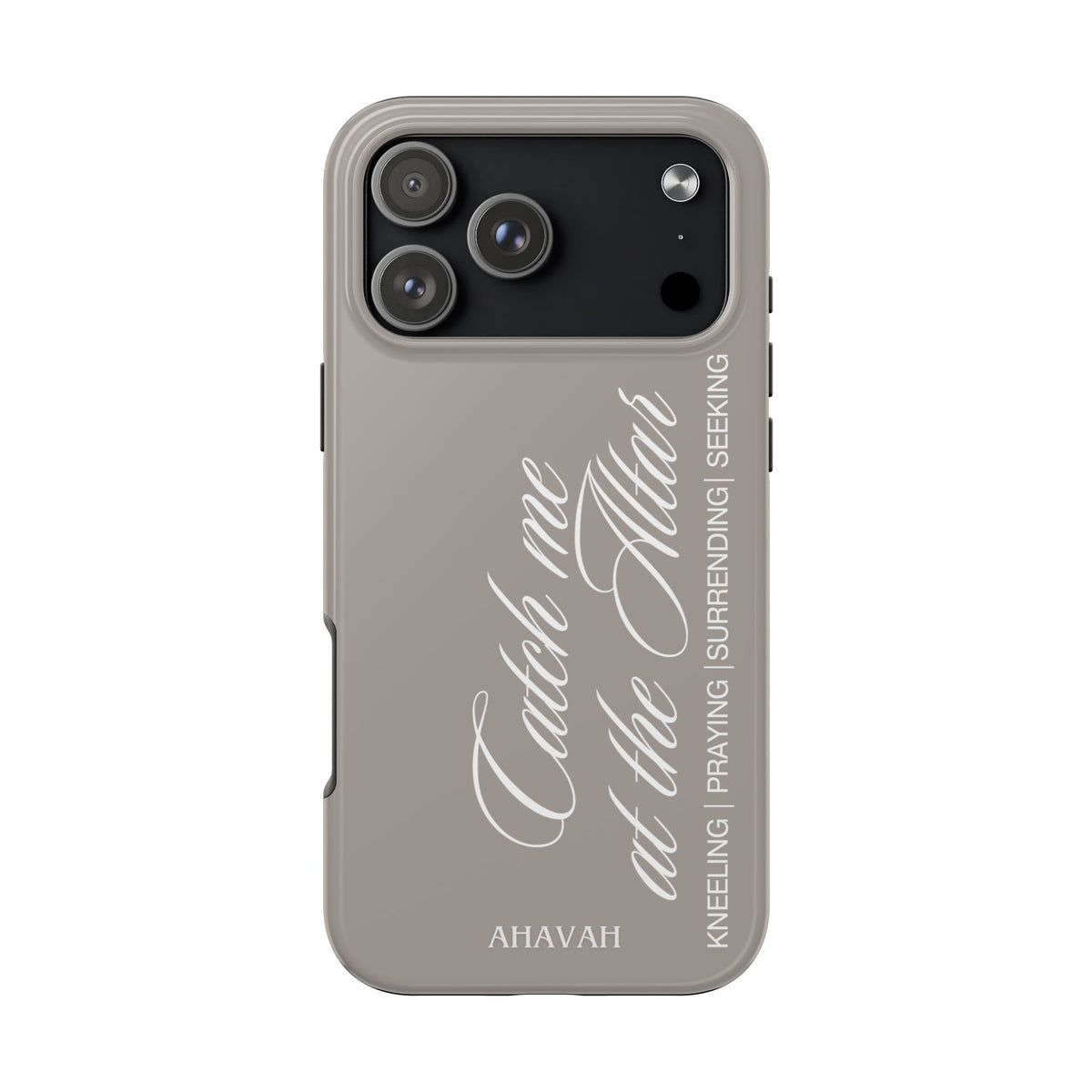 Catch Me at the Altar | Stone Altar Phone Case