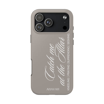 Catch Me at the Altar | Stone Altar Phone Case