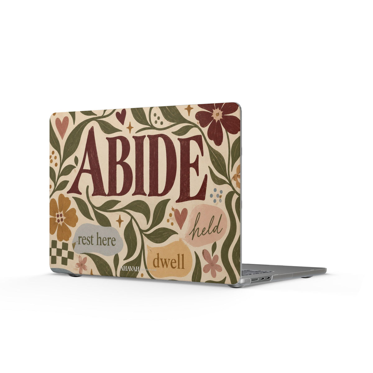 Abide in Him MacBook Case