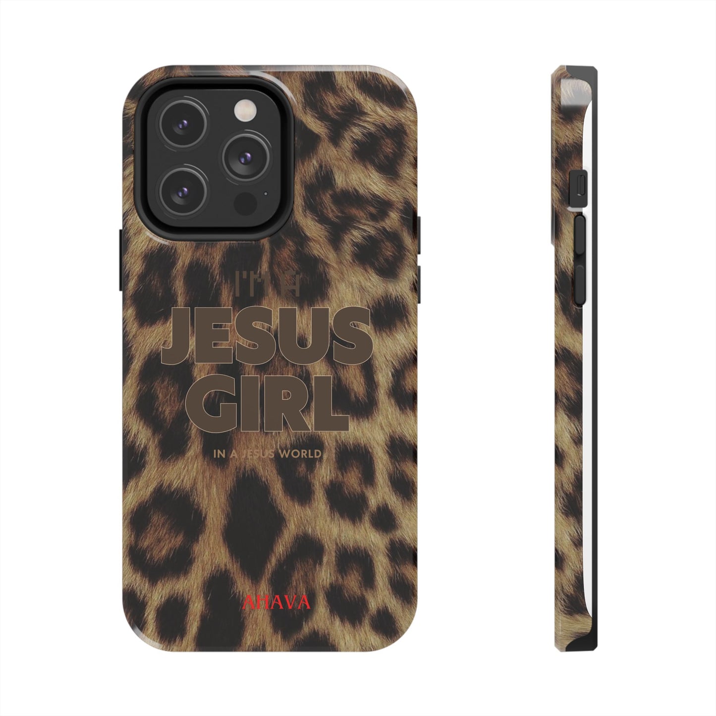I'm a Jesus Girl Case - Leopard