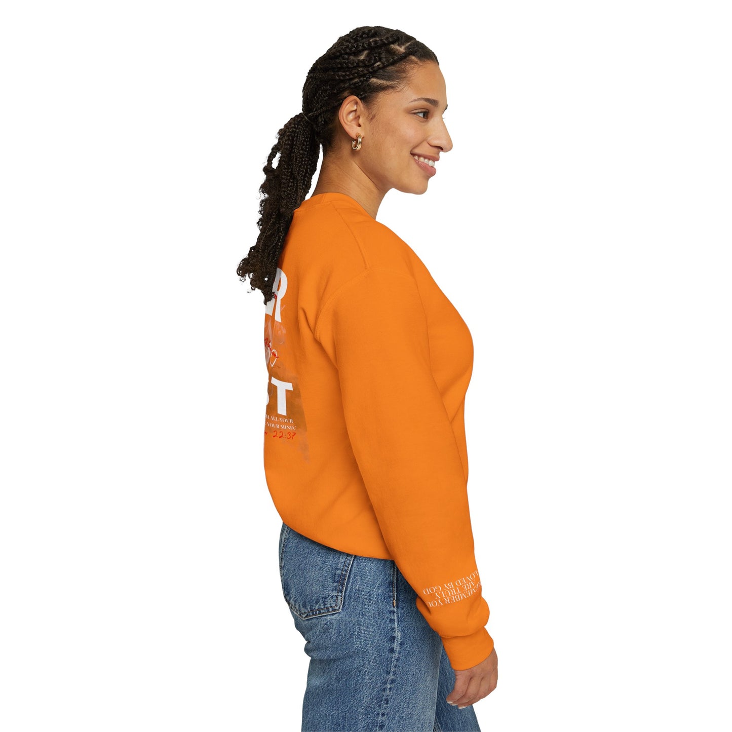Lover of Christ Sweatshirt | Matthew 22:37