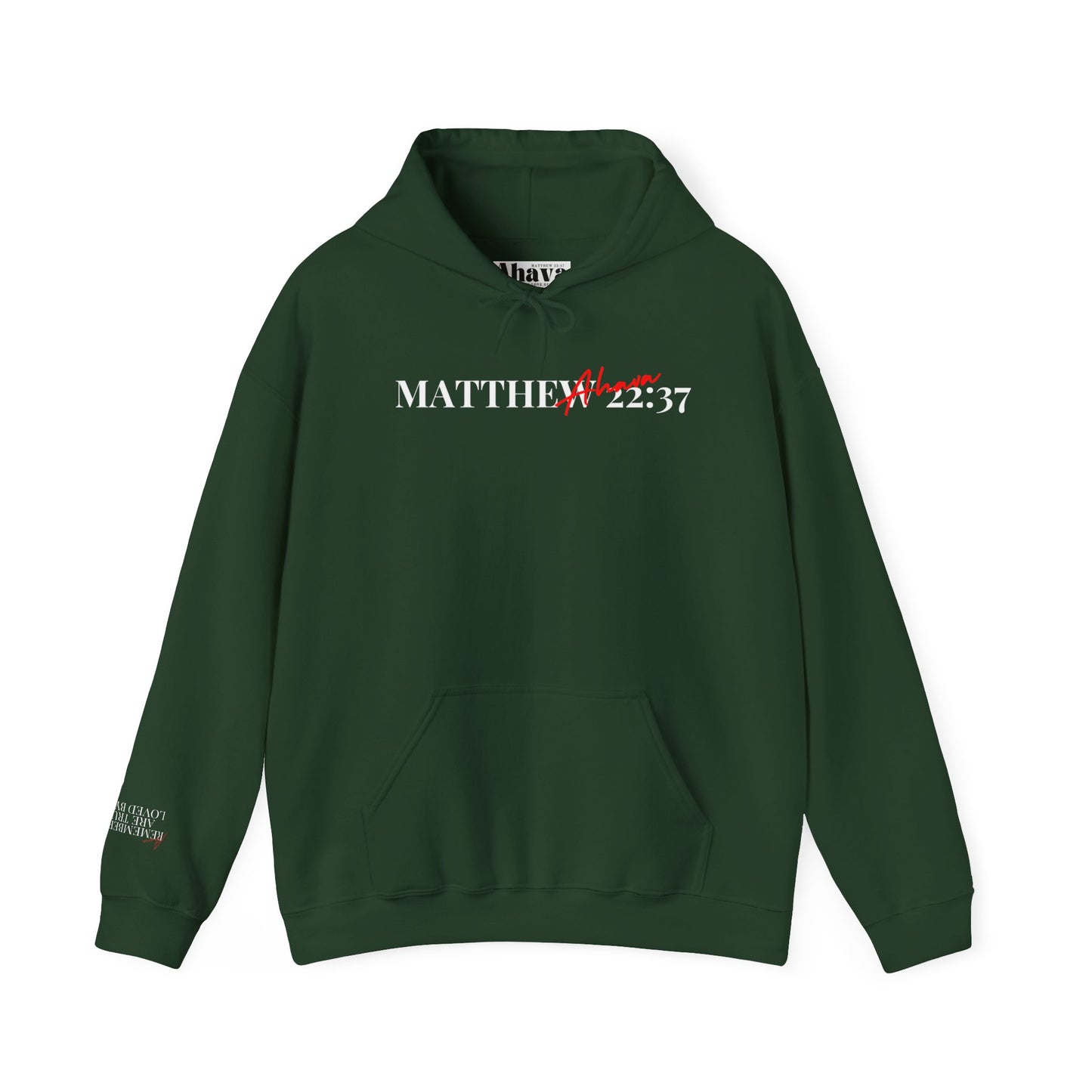 Lover of Christ Hoodie | Matthew 22:37