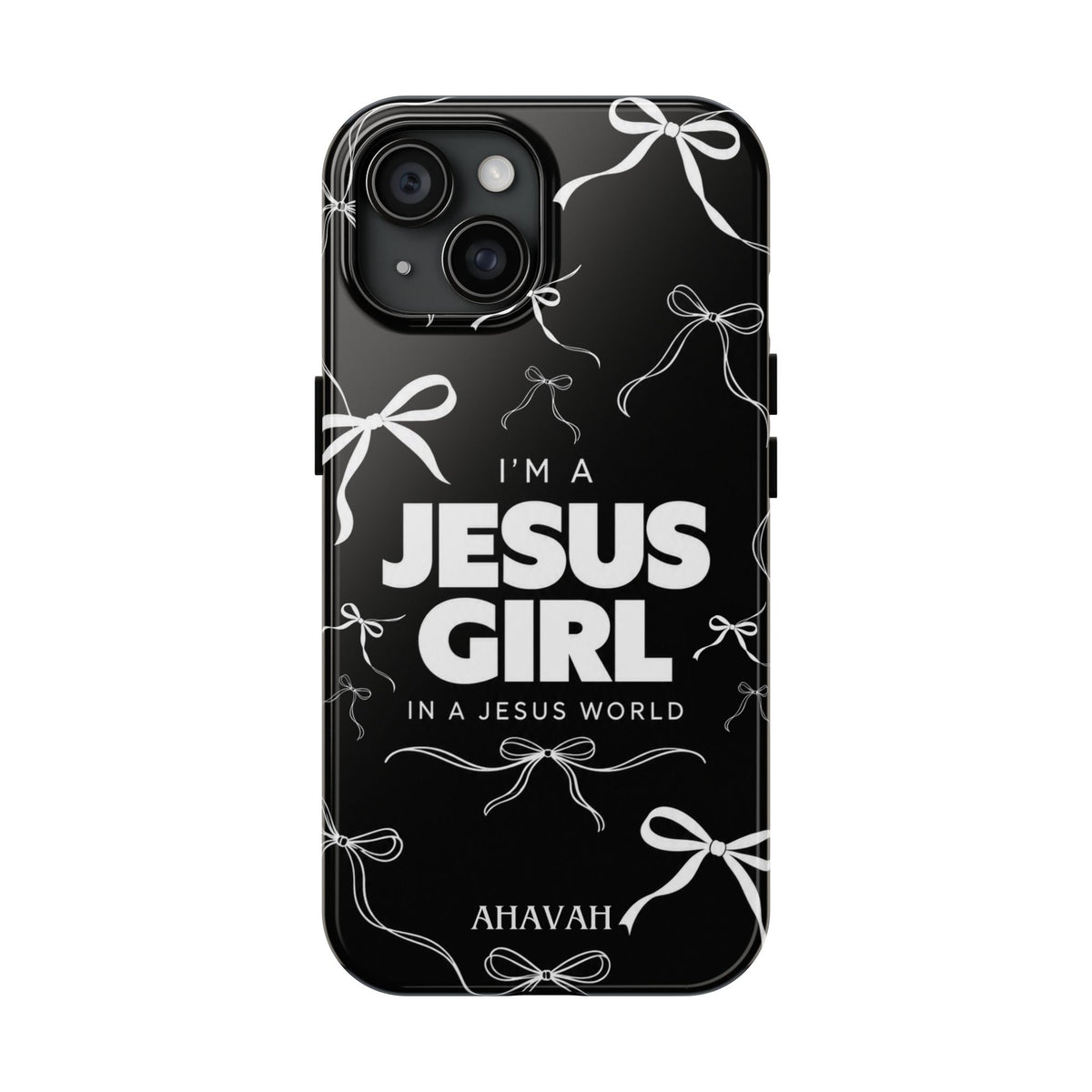 I'm a Jesus Girl Case - Midnight Black