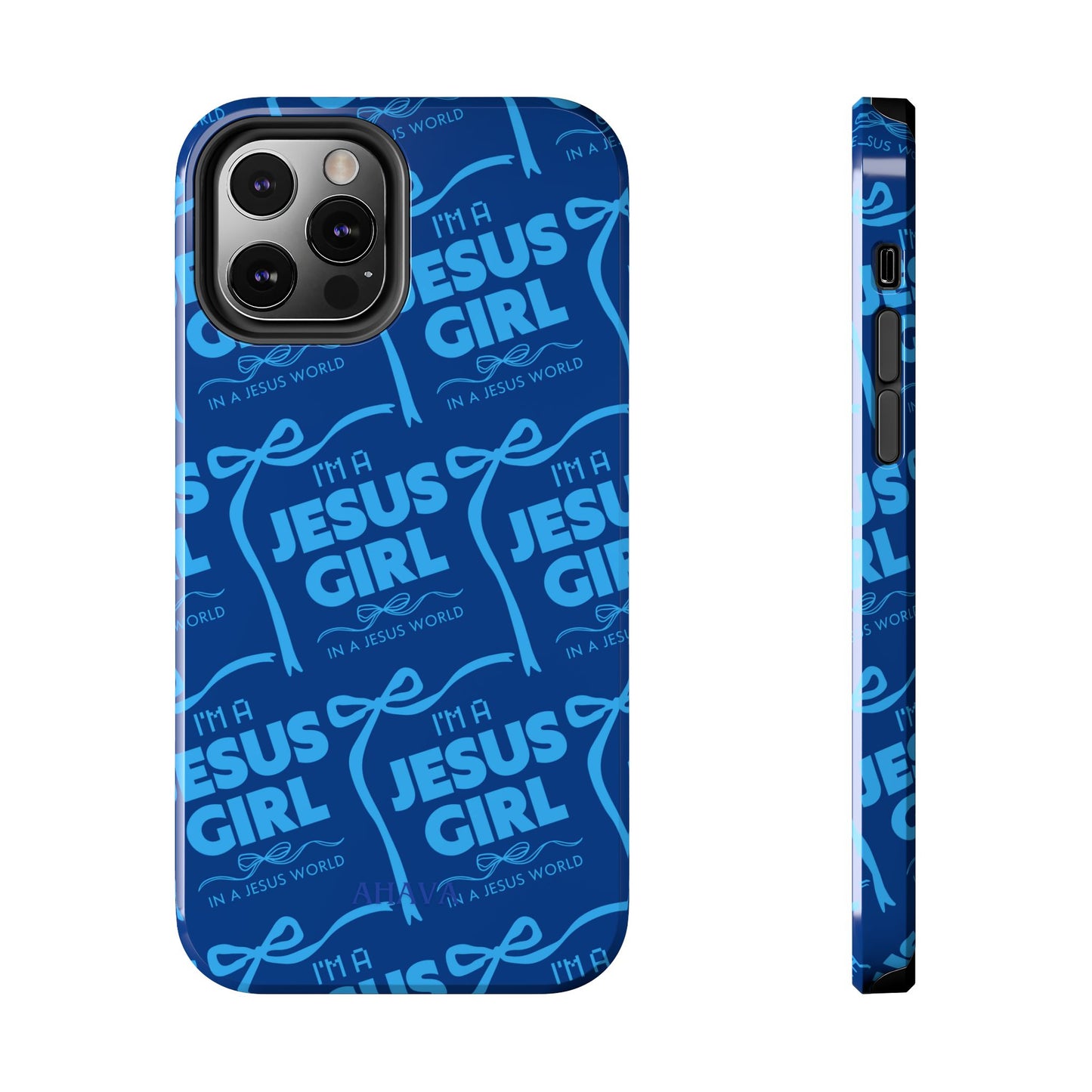 I'm a Jesus Girl Phone Case - Blue