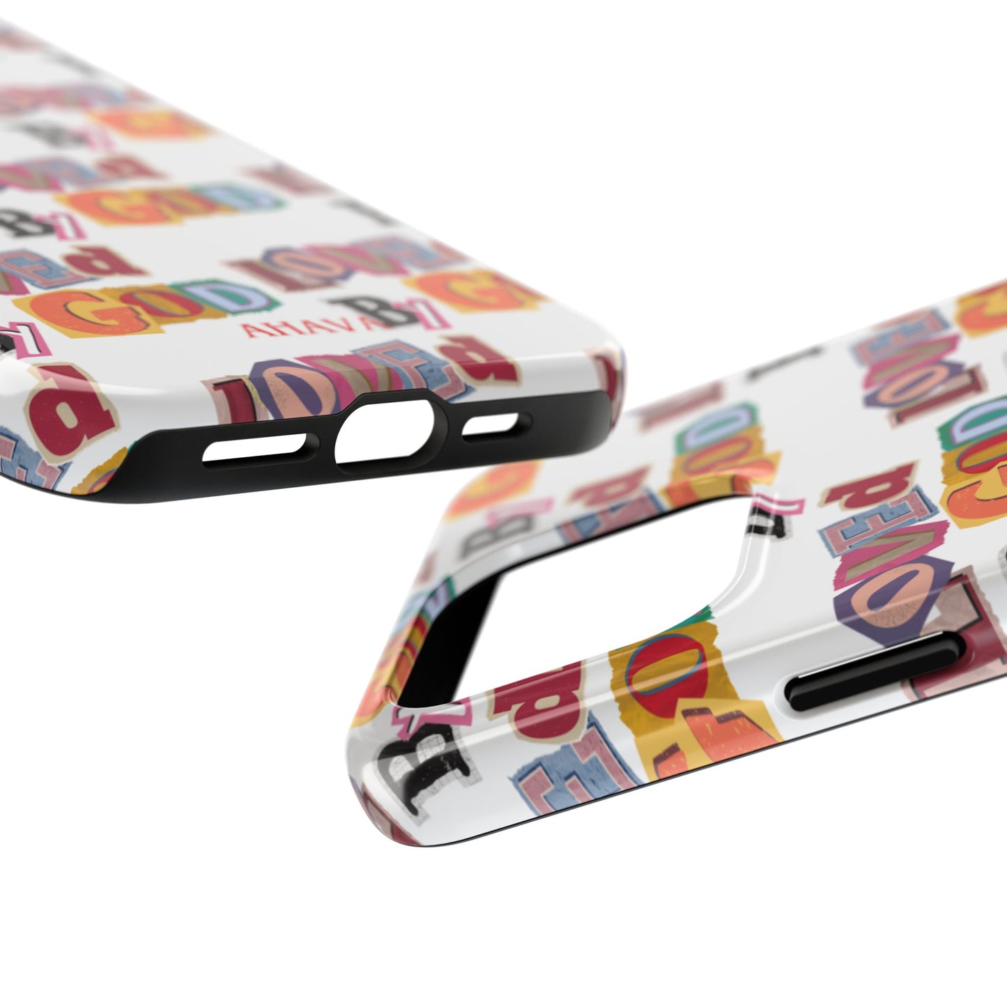 "Loved by God" white Phone Case