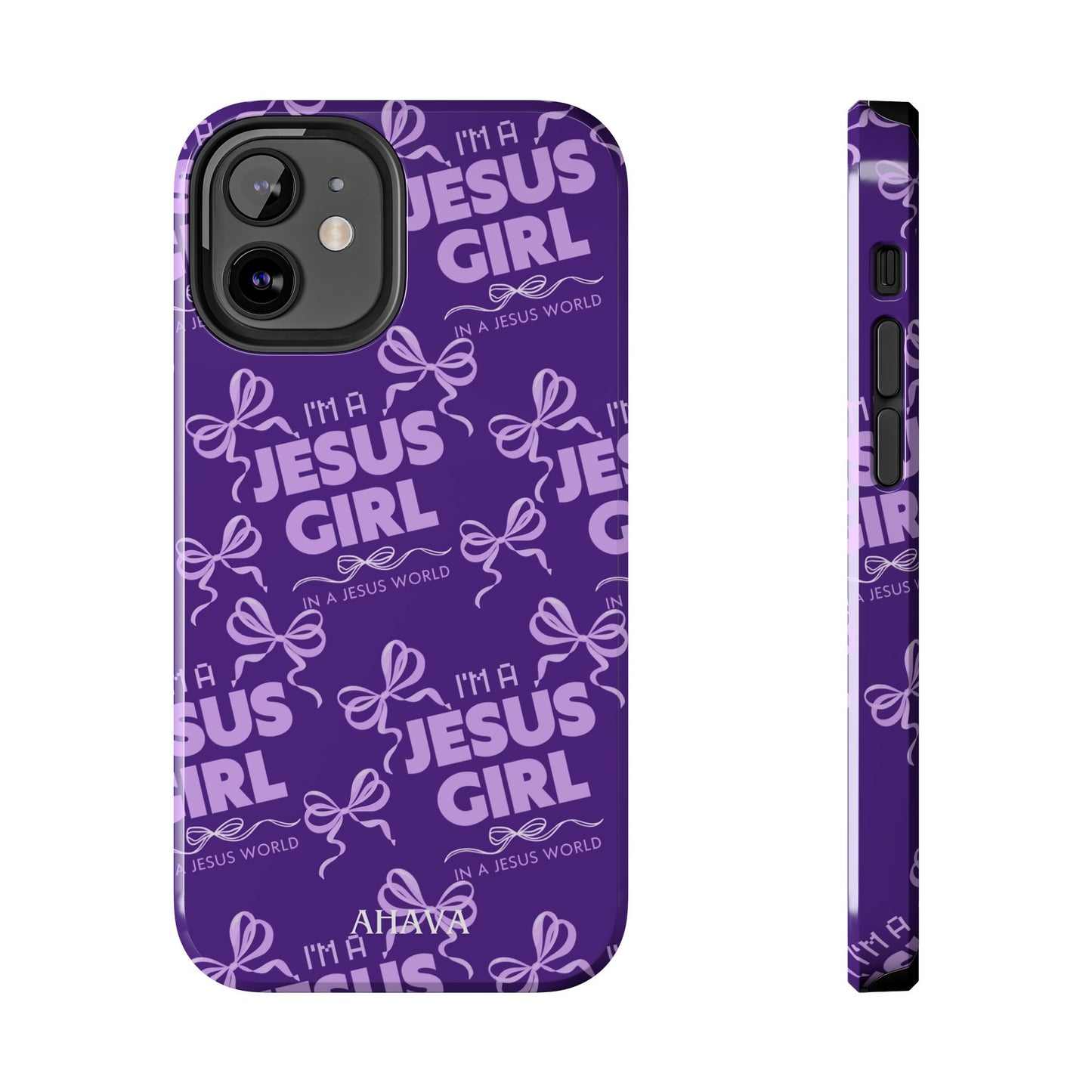 I'm a Jesus Girl Phone Case - Purple