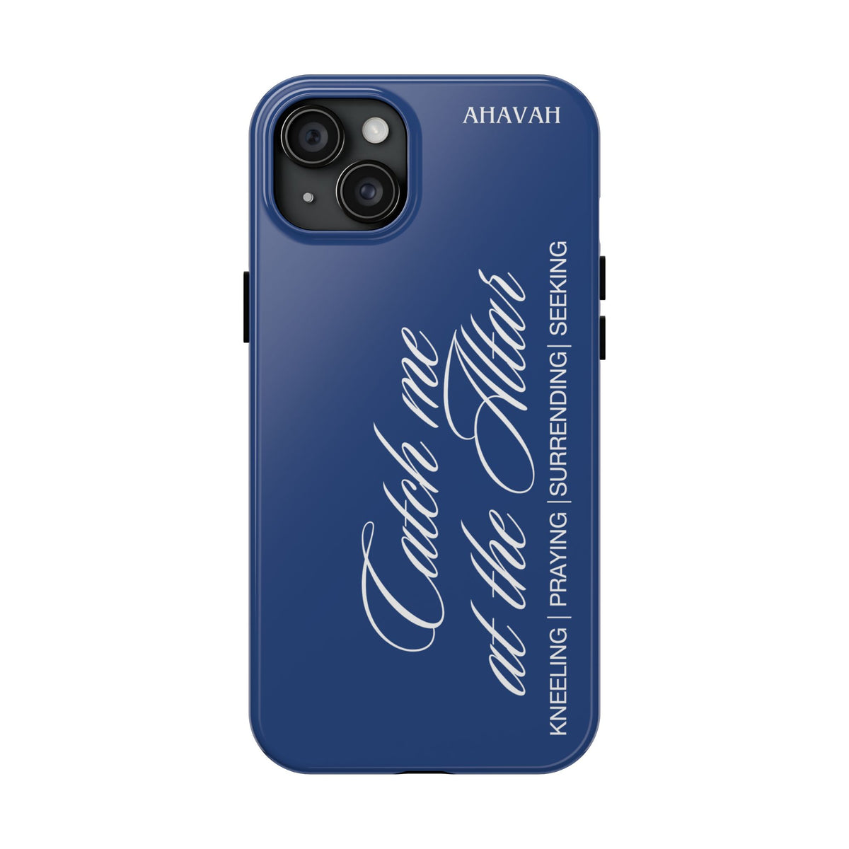 Catch Me at the Altar Phone Case - Sanctuary Blue