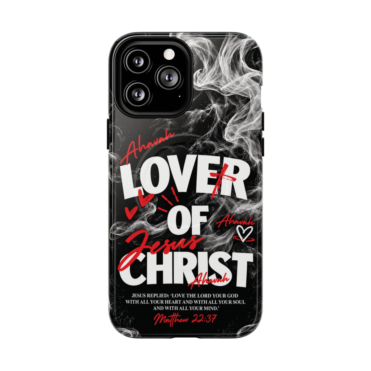 Lover of Christ | Matthew 22:37 MagSafe Phone Case