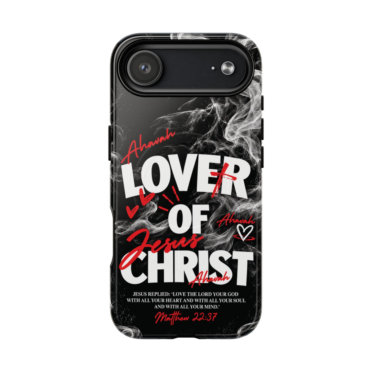 Lover of Christ | Matthew 22:37 MagSafe Phone Case