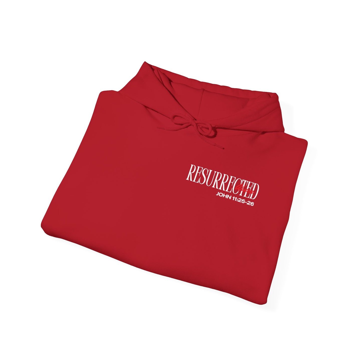 Resurrection and the Life | John 11:25 Hoodie
