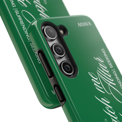 "Catch Me at the Altar" Green Phone Case