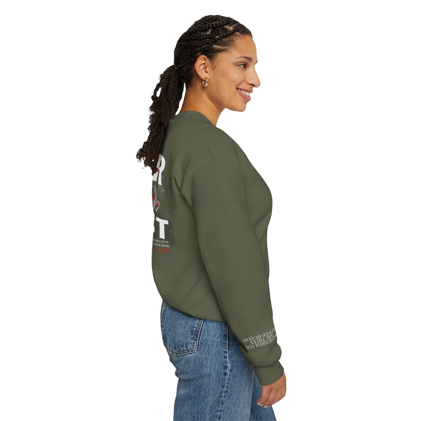 Lover of Christ Sweatshirt | Matthew 22:37