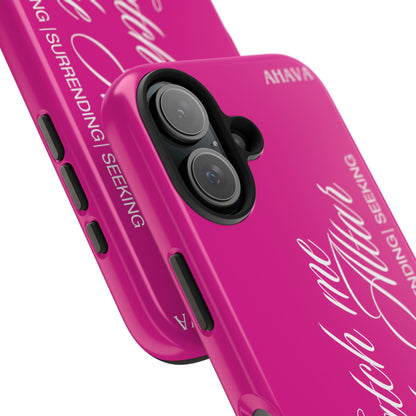 "Catch Me at the Altar" Hot Pink Phone Case