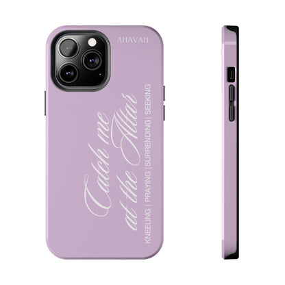 Catch Me at the Altar Phone Case | Lavender Veil