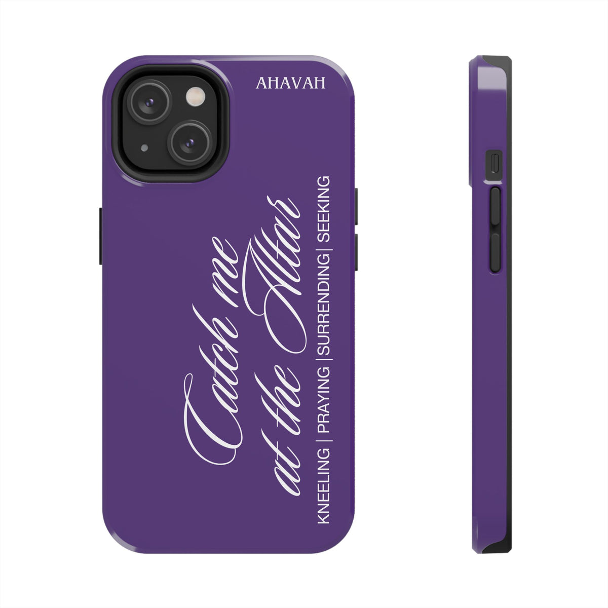 Catch Me at the Altar Phone Case | Royal Violet