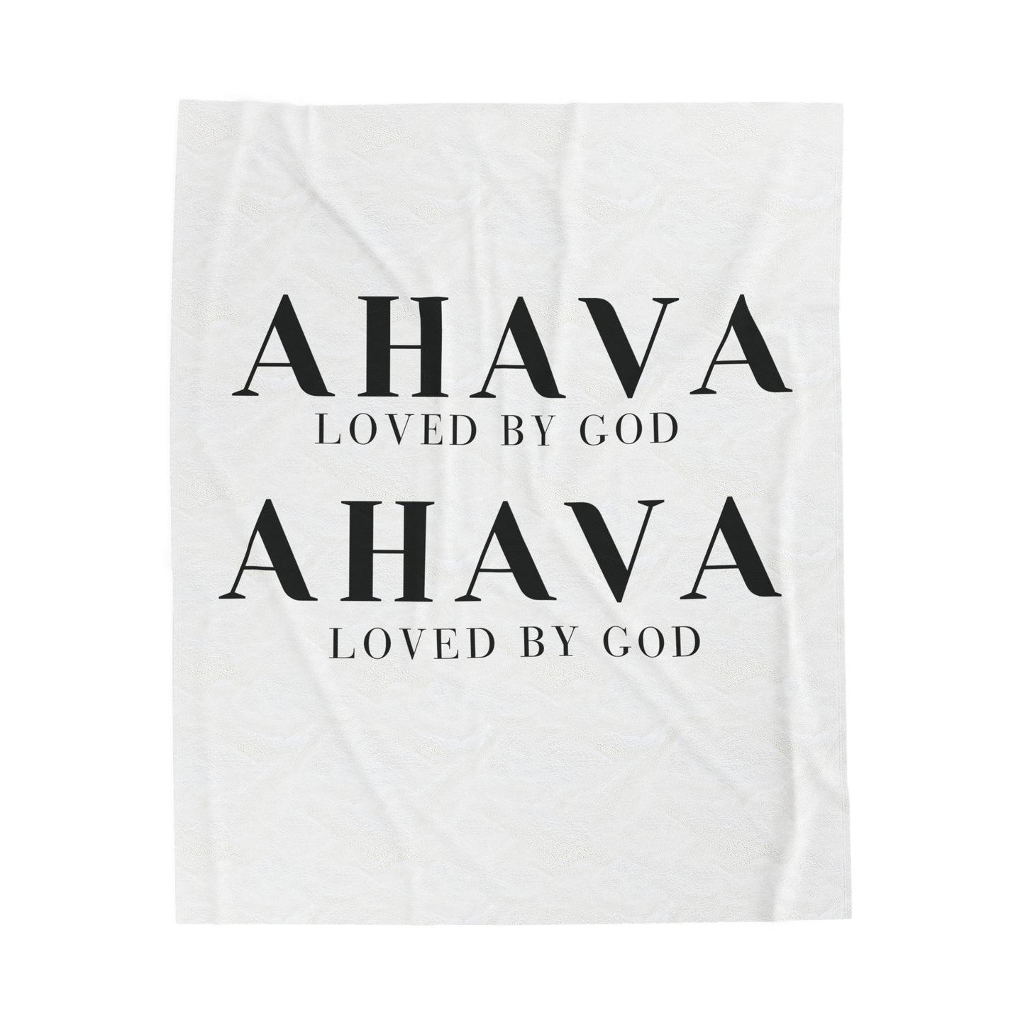 Ahava: Loved by God Blanket