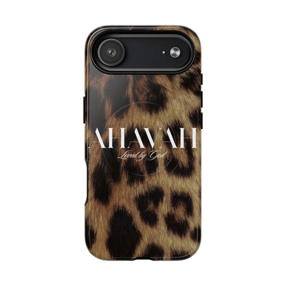 Leopard Ahava Magnetic Phone Case