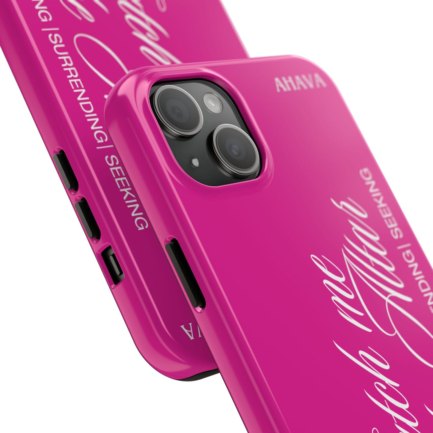"Catch Me at the Altar" Hot Pink Phone Case