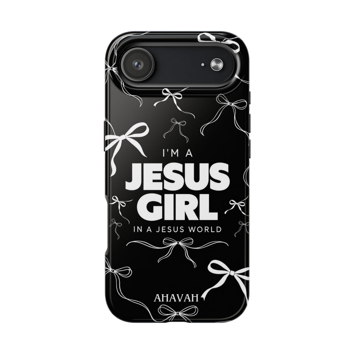 I'm a Jesus Girl Case - Midnight Black