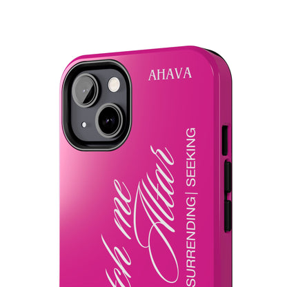 "Catch Me at the Altar" Hot Pink Phone Case