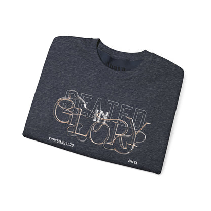 Seated in Glory |  Ephesians 1:20 Sweatshirt