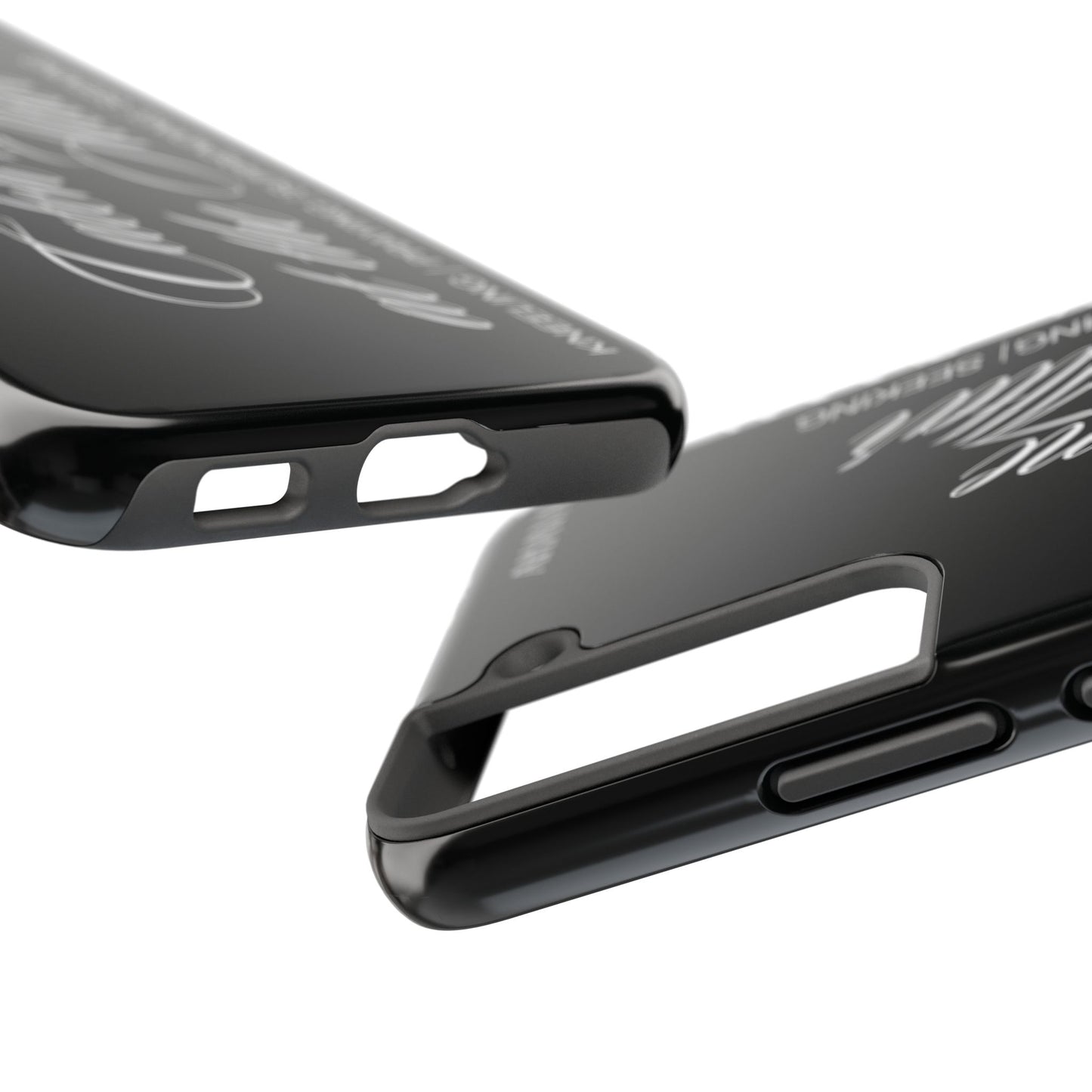 "Catch Me at the Altar" Black Phone Case