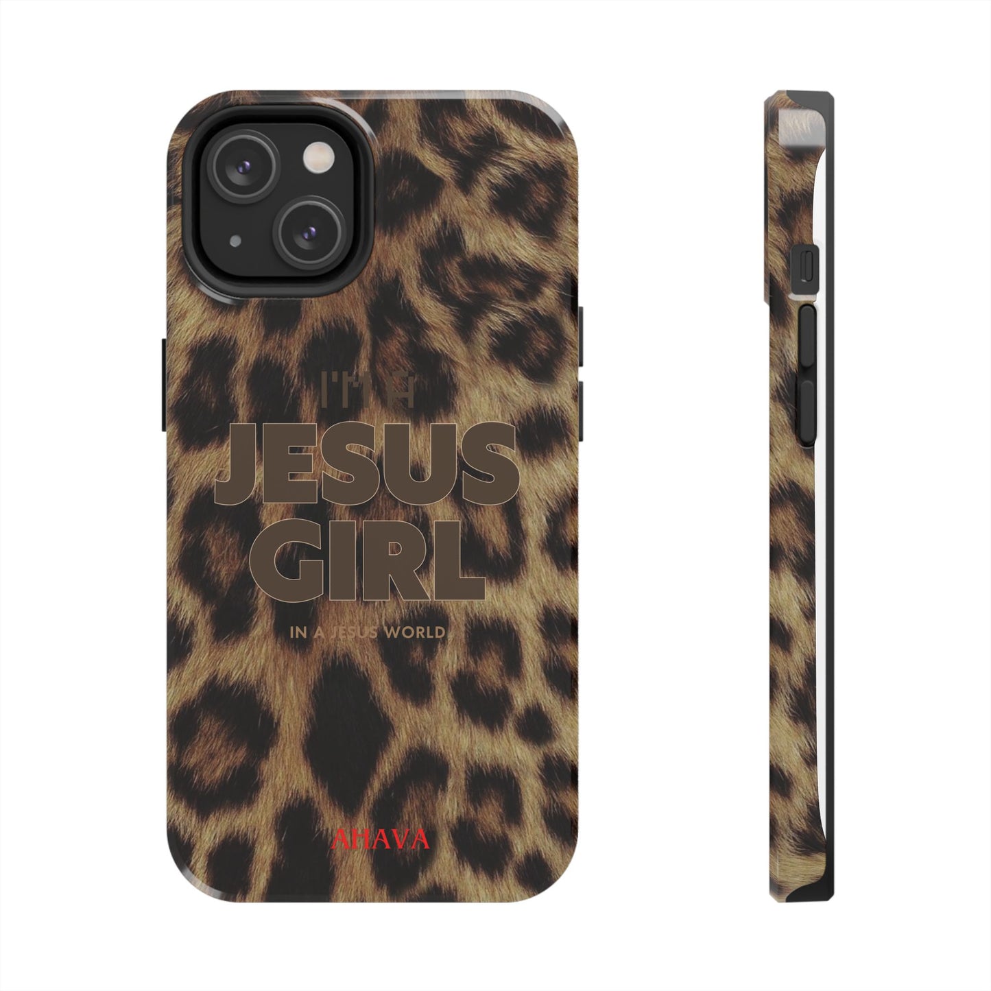 I'm a Jesus Girl Case - Leopard