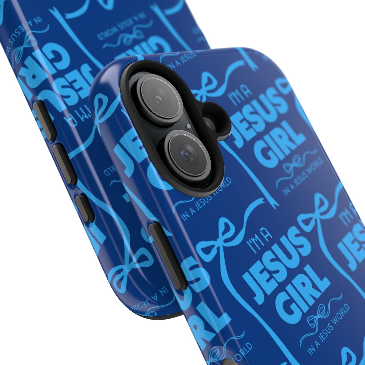 I'm a Jesus Girl Phone Case - Blue