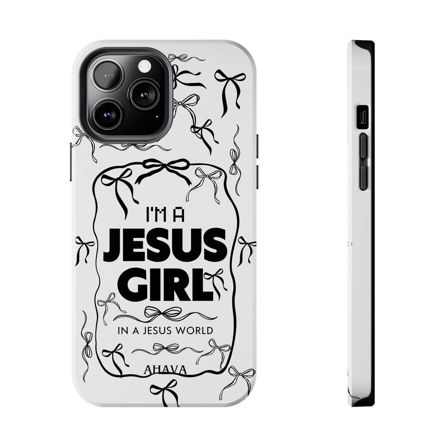 I'm a Jesus Girl  Case - black
