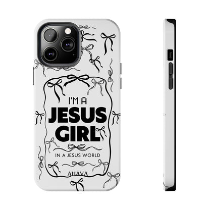 I'm a Jesus Girl  Case - black