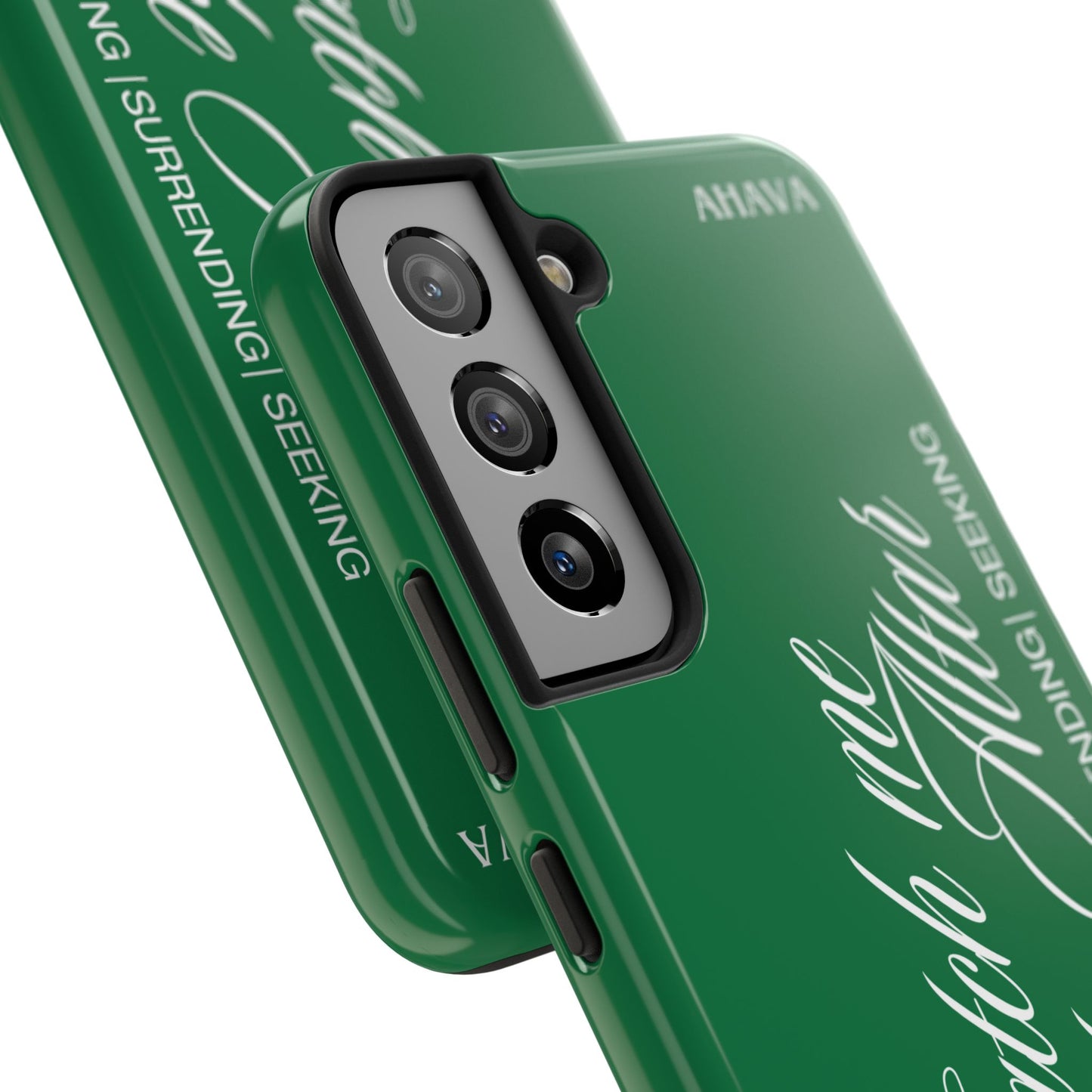 "Catch Me at the Altar" Green Phone Case