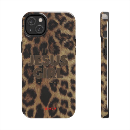 I'm a Jesus Girl Case - Leopard