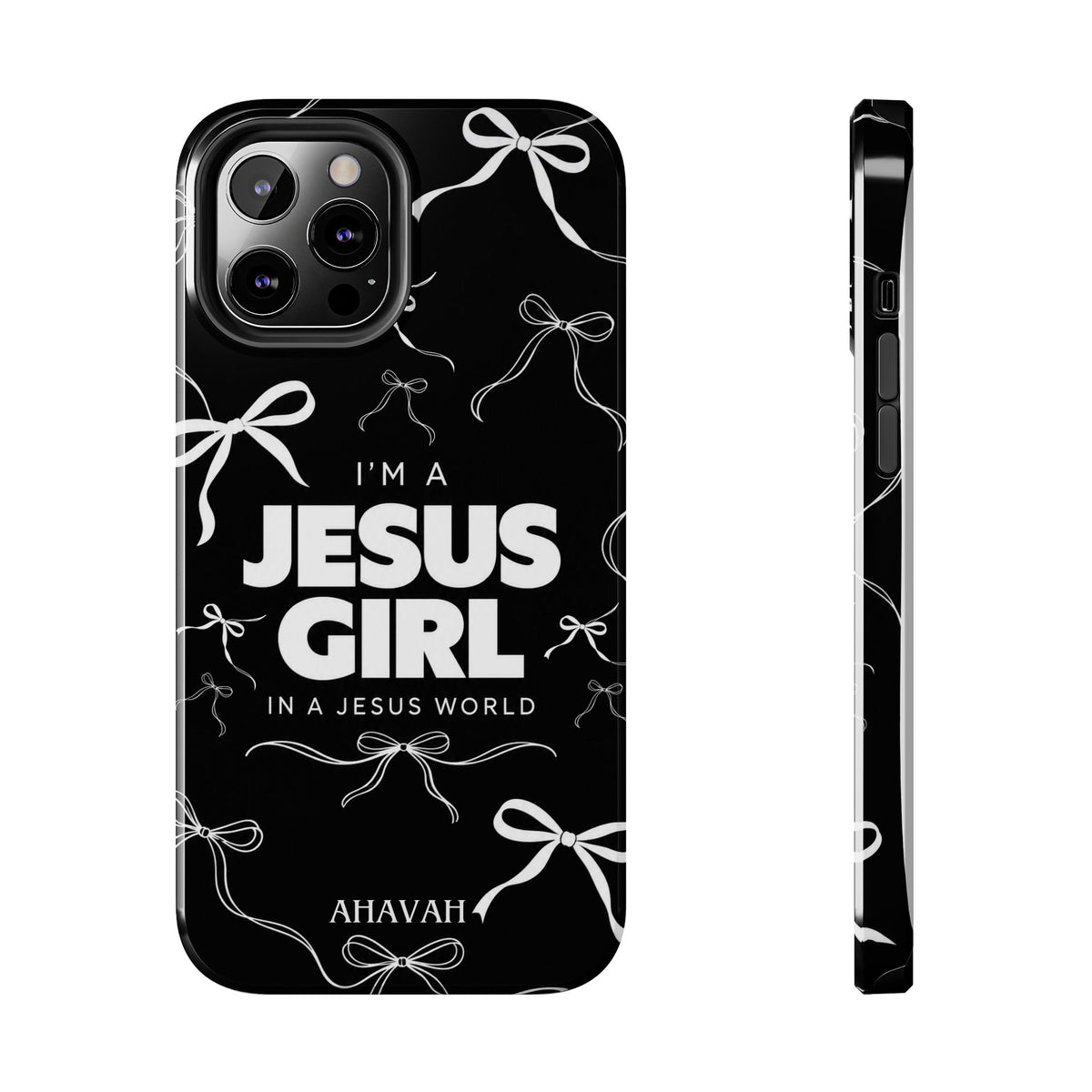 I'm a Jesus Girl Case - Midnight Black