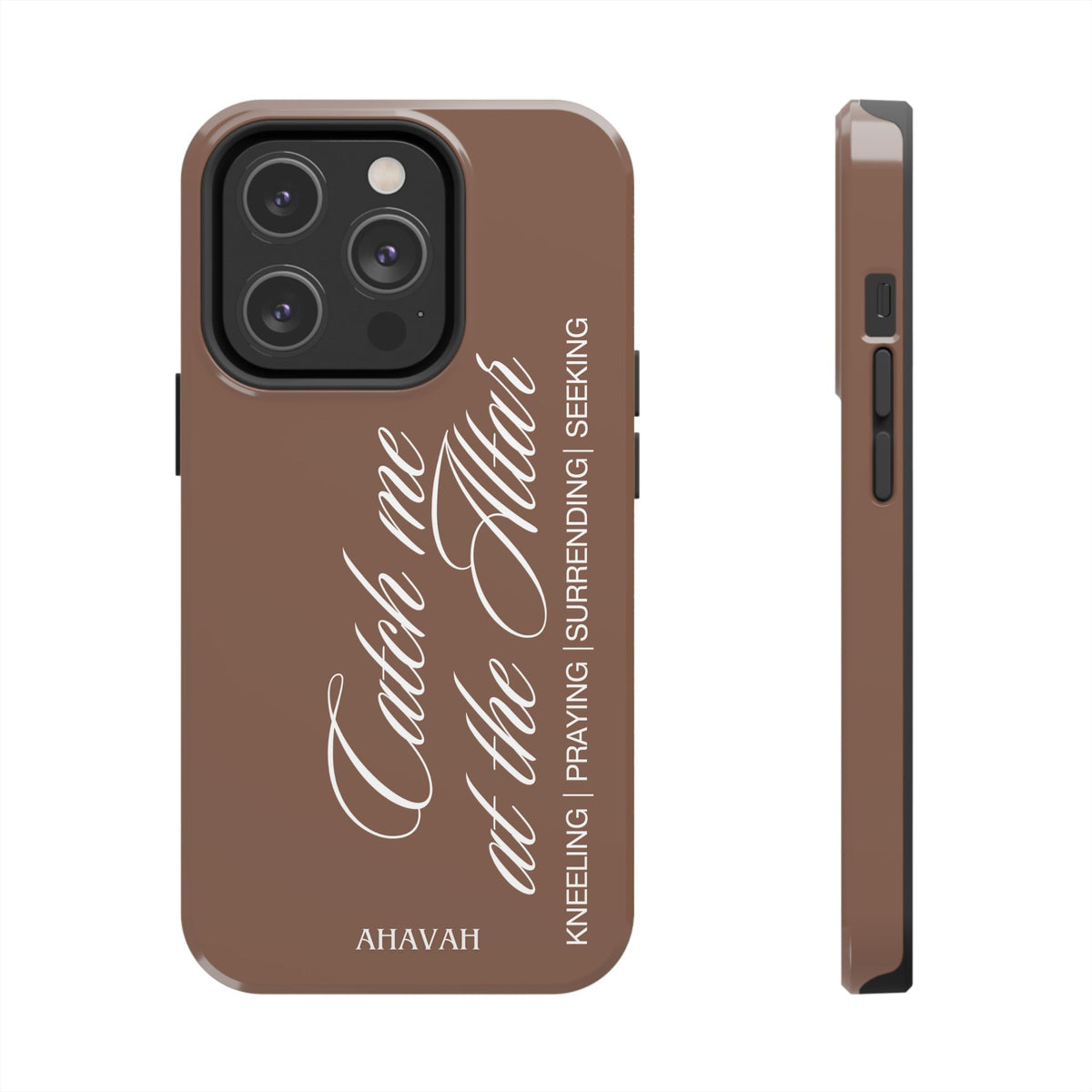 Catch Me at the Altar Phone Case - Cocoa
