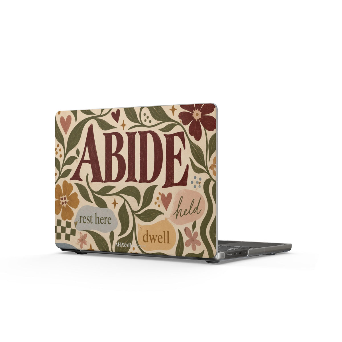 Abide in Him MacBook Case