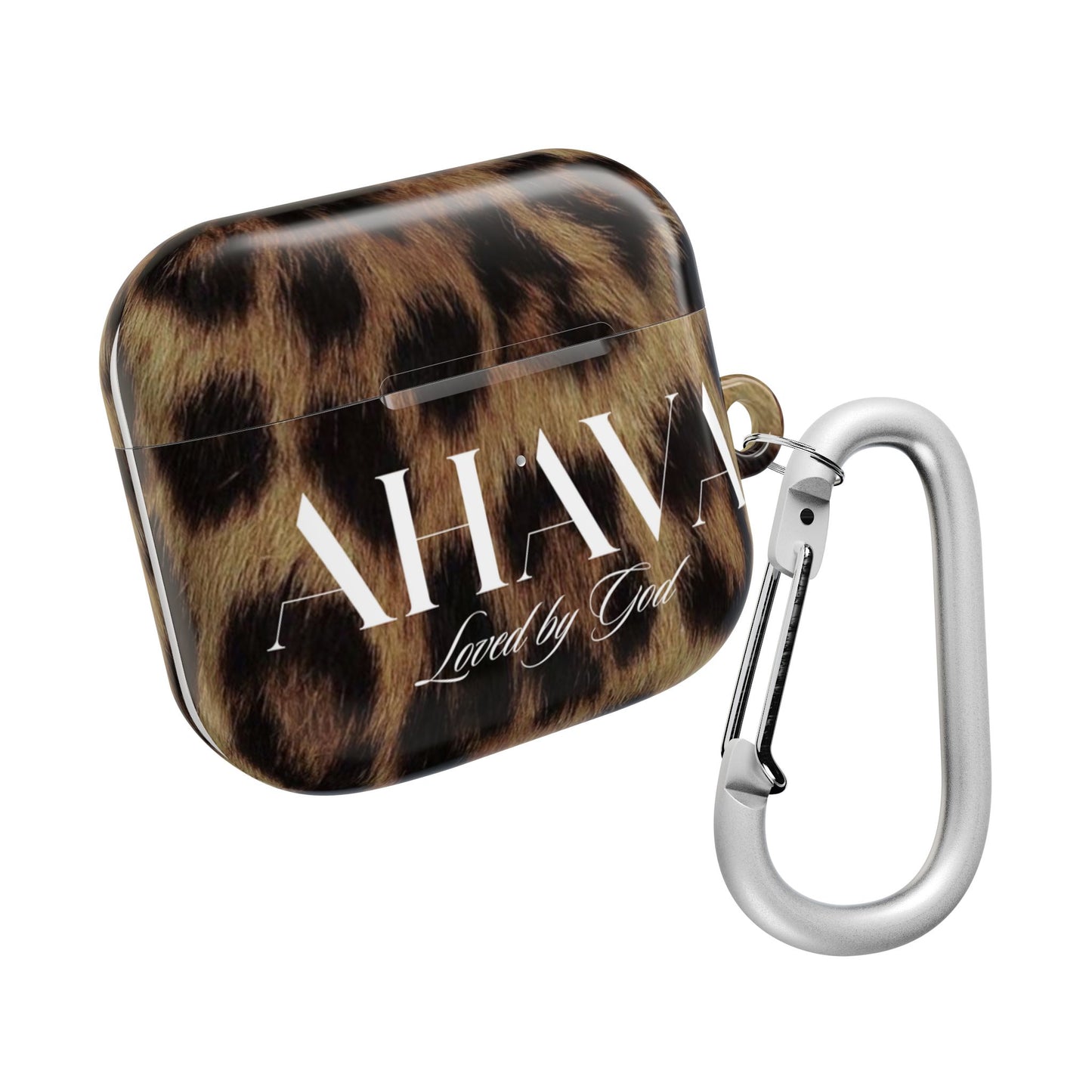 Ahava Leopard Airpod Case